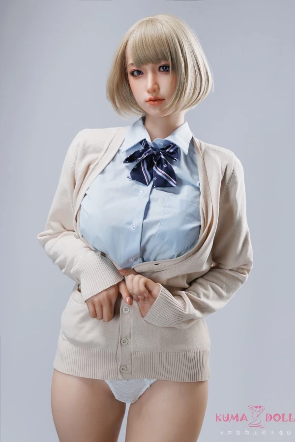 Sanhui Doll リアルスキンシリーズ 158cm Eカップ ＃41ヘッド 愛らしい JK姿 ラブドール 宣材画像はフルシリコン製 超擬真の肌テクスチャ付き